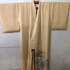 未使用 袷 正絹着物 色留袖