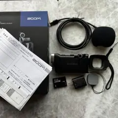 zoomQ４n （バッテリーなし） BT-02 SLB-10 ZOOM Q4n Q4 ハンディビデオレコーダーカメラ用