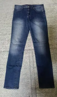 GU スキニーパンツ ダークブルー サイズ31