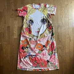 M 新品 コムデギャルソン ガール 高橋真琴 スウェット フーディ トレーナー COMME des GARCONS GIRL×高橋真琴 / コムデギャルソンガール