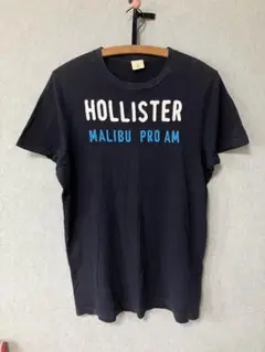 HOLLISTER MALIBU PRO AM Tシャツ ネイビー Ｌサイズ