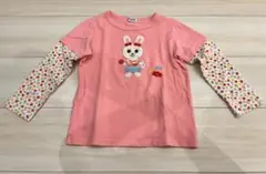 ミキハウス　ロングTシャツ　110cm