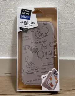 くまのプーさん　iPhone15pro iPhoneケース