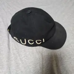 GUCCI ブラック キャップ M 58
