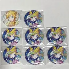 プロセカ 鏡音レン グリッター缶バッジ グリ缶 41C 42C 8点