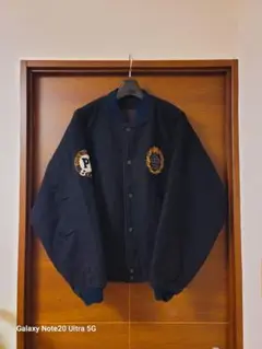 SUPER BLACK VARSITY JACKET