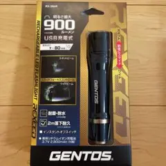 GENTOS ジェントス LEDライト 900ルーメン RX-386R 充電式