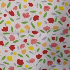 花柄綿生地 約92cm×130cm 8月31日まで販売