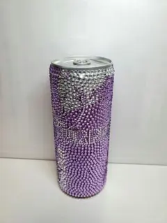 レッドブルストーン装飾ハンドメイド2本セット