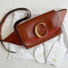 Chloe クロエ 未使用 chloé c ベルトバッグ ボディバッグ