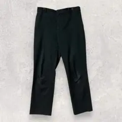 ユニクロ スマートアンクルパンツ 黒 ブラック 3 ストレッチ入り 【3279】