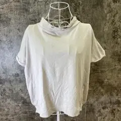✨アルファベッツ アルファベット✨Tシャツ♡パーカー風フード無し♡グレー(F)