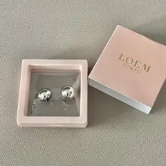 LOEM TOKYO ロエム　シルバーピアス　PINATTA シルバー　M