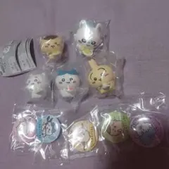 ちいかわ　みんなでもぐもぐパーティー♪3 コンプ　ちいかわ×くら寿司缶バッチ