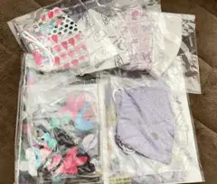 スカラー　布マスク　マスクケース　新品
