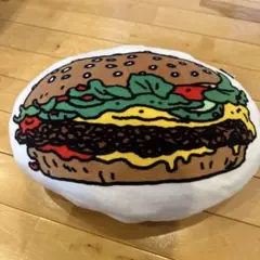 UNIQLO ハンバーガー クッション　Jason Polan
