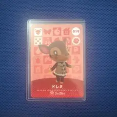 どうぶつの森amiiboカード ドレミ
