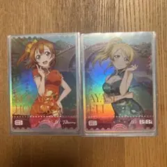 ラブライブ！カードゲーム μ'sスターターデッキプロモカード高坂穂乃果 絢瀬絵里