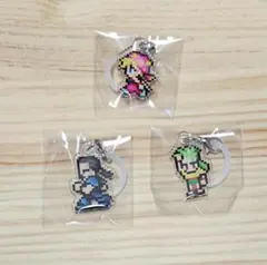 めじるしチャーム FF6 【リルム、カイエン、ガウ】　FFピクセルリマスター