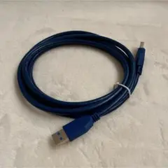♪ USBケーブル　ブルー 2M