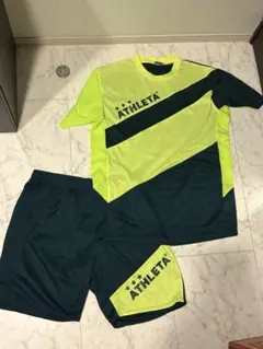 ATHLETA スポーツウェア Oサイズ 蛍光イエロー