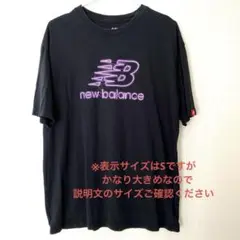 【new balance】ニューバランス　Tシャツ　表示サイズS 大きめ