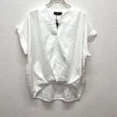 ✨新品・タグ付✨ Amulet アミュレット 【M】 シャツ ブラウス 白 万能