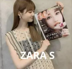 めるるさん着用　ZARA シアーワンピース　セミシースルードットワンピース