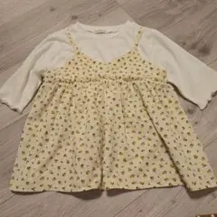 Lycée mine 花柄Tシャツ 120サイズ