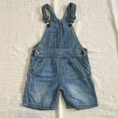 サイズ98☆ZARABABY☆デニムショートオーバーオール