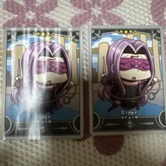 メデューサ　トレーディングカード　2枚