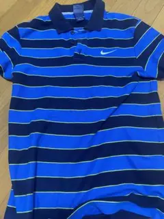 Nike ストライプ ポロシャツ M