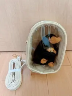 二フラーキーチェーンマスコット ぬいぐるみポーチ付