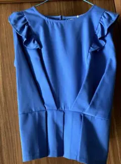 新品　RUDY ルディー　ブルーノースリーブ トップス ブラウス　Mサイズ