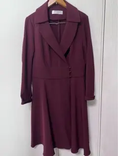 Gracefulsmile グレイスフルスマイル ワンピース 長袖 ボルドー