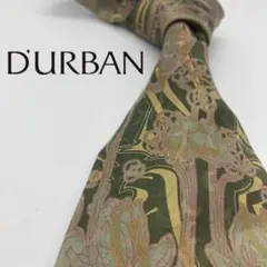 【美品】Durban/ダーバン　ネクタイ　総柄