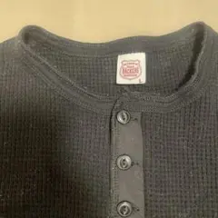 【袖短め】【値下げ中】原価6600円！古着BACKERSワッフルT Lサイズ