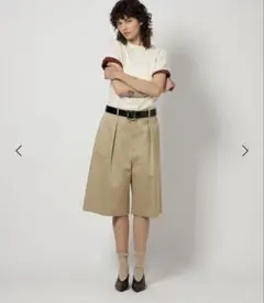 値下げ！未使用roku ハーフパンツ36サイズ UNITED ARROWS LTD. OUTLET｜<6(ROKU)>ホワイト ハーフパンツ