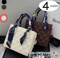 バッグ ハンドバッグ ショルダーバッグ レディース 2way スカーフ