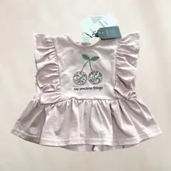 Cottoliリバティコラボ　チェリーチュニック80cm
