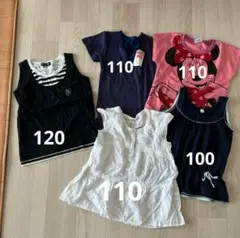 夏服　半袖　まとめ売り100〜120サイズ