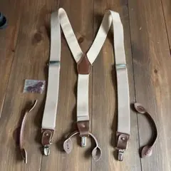 イギリスタイプのY字型サスペンダー 未使用　お値下げ