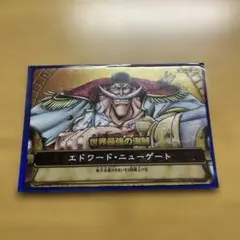 ワンピース ベリーマッチワンピースカード　白ひげ　エドワードニューゲート