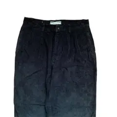 90s old navy 2タック コーデュロイ パンツ ネイビー 31×30