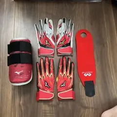 Mizunoエルボーガード バッティング手袋セット2024オールスター限定モデル