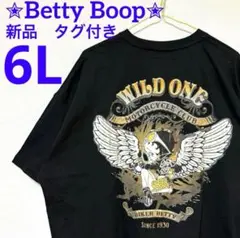 【新品タグ付き】ベティブープ　95周年記念　Tシャツ　ブラック　“ 6L ”