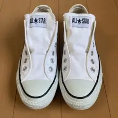 コンバースALL STAR スリッポン白