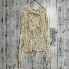 spider damaged mesh knit low gauge　Ｌ