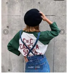 RODEOCROWNSWIDEBOWL ロデオ ラグランTシャツ