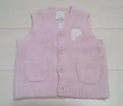 gelato pique／ジェラートピケ／もこもこベスト／size７０～８０cm